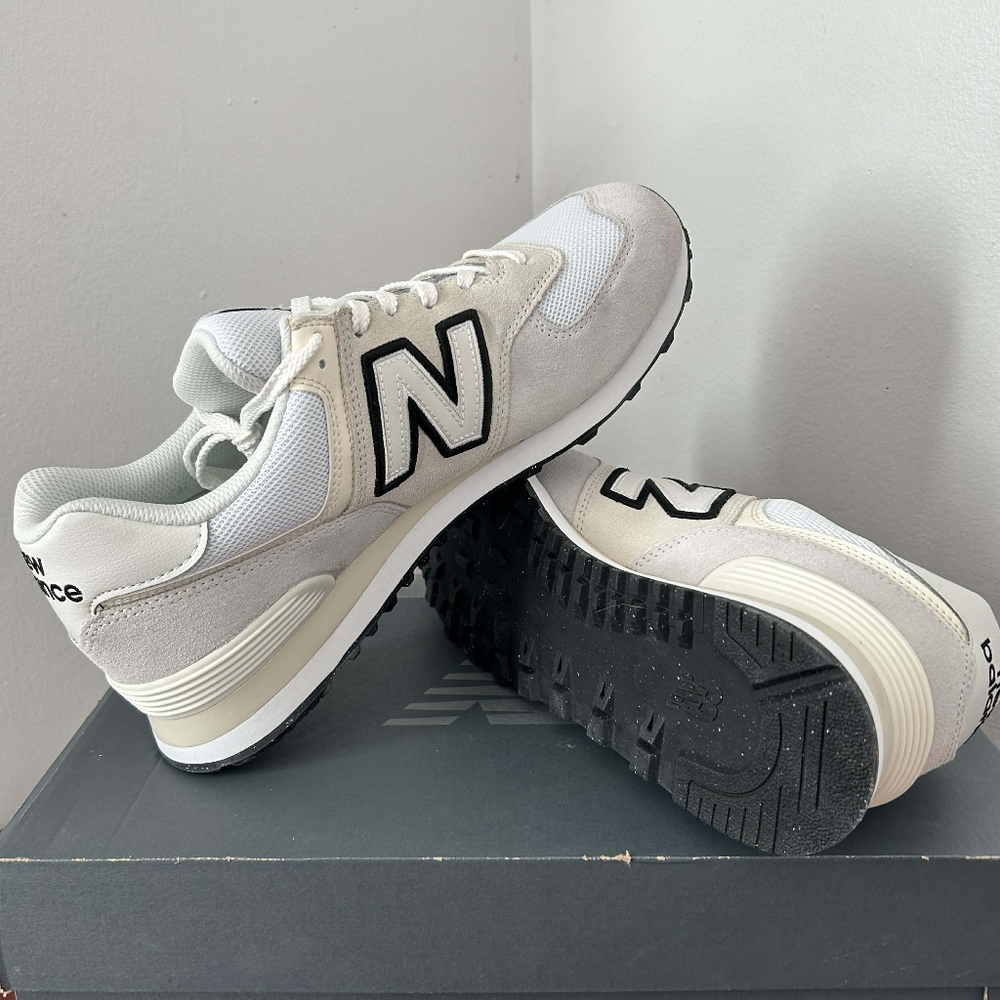 (Sold)NEW BALANCE 574 MENS SNEAKERS SIZE 12 - Picture 4 of 5